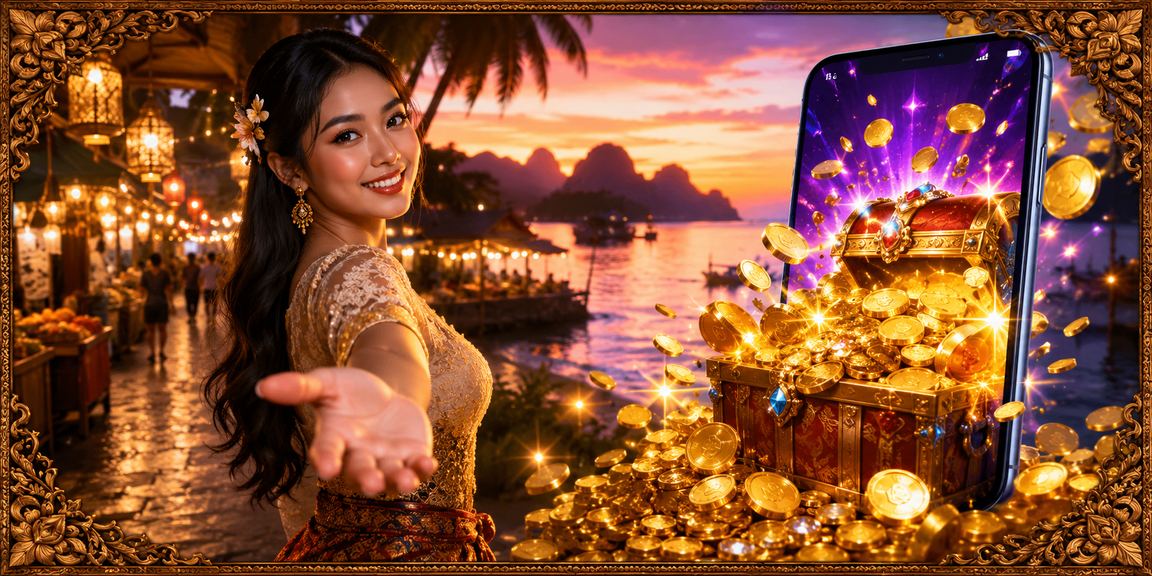 Suasana malam pasar tradisional Vietnam dengan nuansa hiburan dan promosi menarik